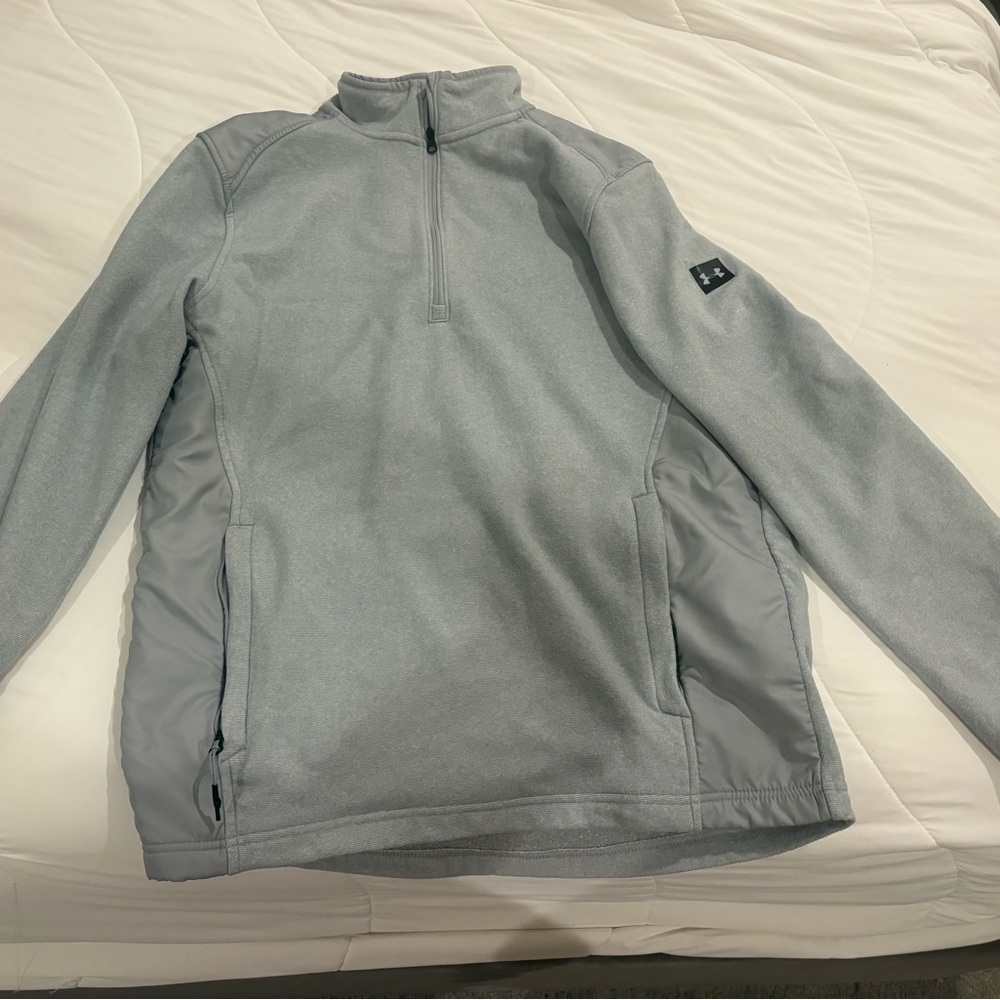 Under Armour Gray ColdGear Pullover